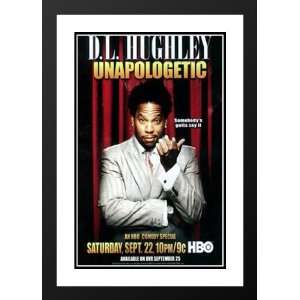 D.L. Hughley Unapologetic 20x26 Framed and Double Matted 