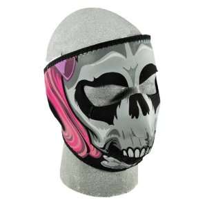   ZANheadgear Neoprene Lethal Threat Girl Skull Face Mask Automotive