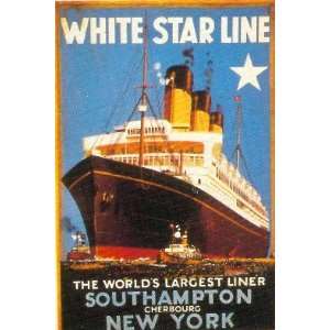  Postcard White Star Line 