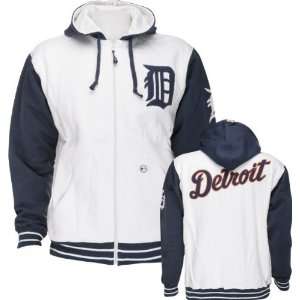 Detroit Tigers Full Zip Hooded Sweatshirt
