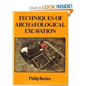  Techniques of Archaeological Excavation (9780876633991 