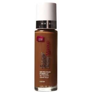  Maybelline SuperStay Foundation Cocoa (Quantity of 4 