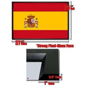  Framed Spain Poster World Cup Qualifier Flag Fr2010