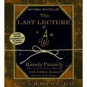  By Randy Pausch The LAST LECTURE [Audiobook]  Hyperion 