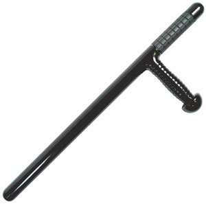  24 in. Side Handle Police Baton Rubber Grip Sports 