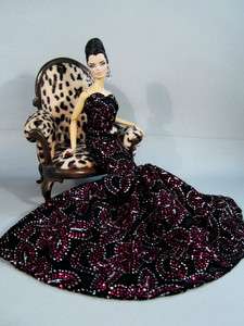 Candi Silkstone Barbie Fashion Royalty Model Muse Dress outfit Basic 