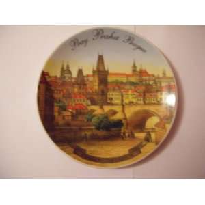  Display Plate showing Prague in the 19th century 