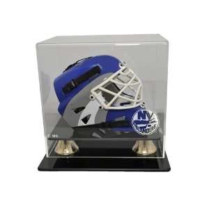  New York Islanders Hockey Mini Helmet Display Case 