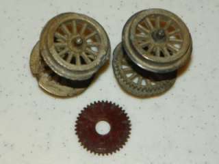 Early DORFAN Engine Wheels and Main Gear #2 Prewar Parts Lot  