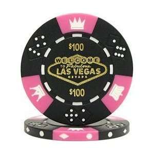  Set of 20 Fabulous Las Vegas Tri Color Triple Crown 11.5g 