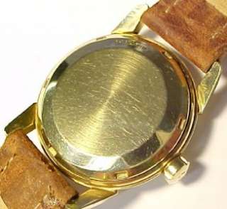   1958 Vintage Mens Automatic Wristwatch 17J / 14KT Gold Filled  
