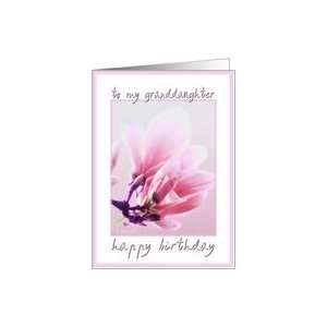  to my granddaughter happy birthday magnolia tulip tree 