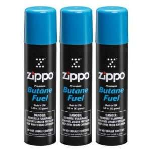  Zippo Premium Butane Fuel 1.48 oz   3 Pack Sports 