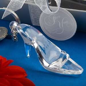  Wedding Favors Cinderella sh glass slipper keychain favor 