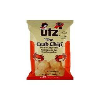  UTZ The Crab Chip Potato Chip Family Size 4 pack (10.5 oz 