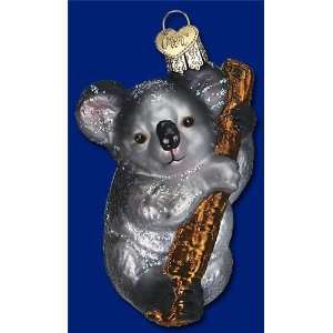  Koala Bear Old World Glass Ornament