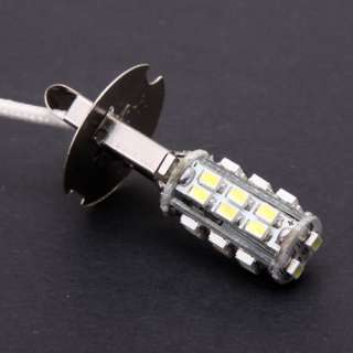 H3 SMD 26 LED White Headlight Bulb Head Light 12V 3W  