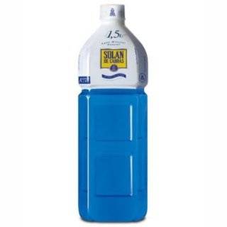 Solan de Cabras Spring Water (6 pack, 1 Liter Glass Bottles)  