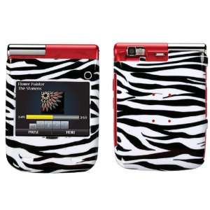  Zebra Skin Phone Protector Cover for LG LX610 (Lotus Elite 