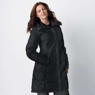 Columbia Melange Maven Women Long Down Coat Winter Jacket Parka Large 