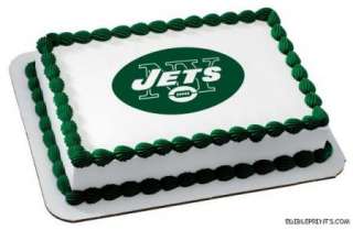 New York Jets Edible Image Icing Cake Topper  