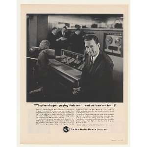  1963 Wall Street E F Hutton RCA Computer Print Ad (43364 