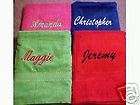 personalized beach towels  