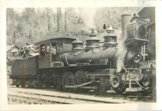   Steam Locomotive Train Oregon Logging Circa 1920s SNAPSHOT  
