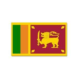 Sri Lanka Flag Rectangular Magnet
