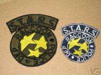 Resident Evil STARS RPD Patch Badge Crest Iron on Set  
