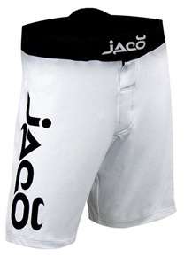 Jaco Resurgence MMA Fight Shorts White  