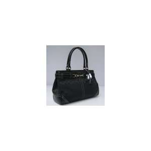  Coach Signature Business Handbag 8K06  Black Everything 