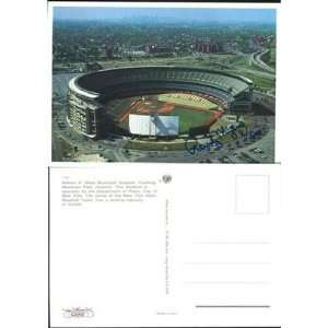 com Randy Myers New York Mets Autographed Shea Stadium Postcard Mets 