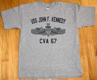 US Navy USS John F. Kennedy CVA 67 T Shirt  