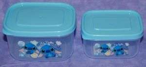 DISNEY Cutie Stitch   2pc Mini Storage Container #2  