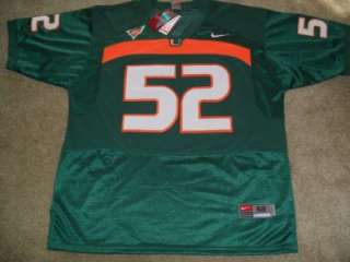 RAY LEWIS Signed All About the U Hurricane Jersey JSA  
