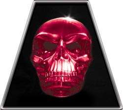 Firefighter Helmet Tetrahedrons Pink Evil Skull FF68  
