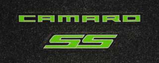 Chevrolet Camaro RS & SS Carpet Logo Floor Mats  