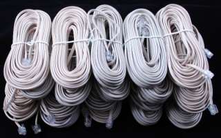 10 New Hi Quality Heavy Duty Phone Cable Cord Line 25ft  