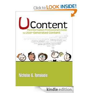   The Information Professionals Guide to User Generated Content