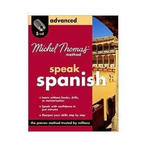  Spanish Advanced 1st (first) edition Text Only Michel Thomas Books