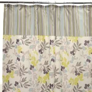   Wind Multi 100 Percent Polyester Shower Curtain