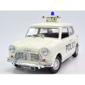   1968 Mini Cooper S Police 1/18 Kyosho Diecast Model Car Toys & Games