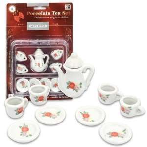  Porcelain Tea Set for Kids 9 Piece Case Pack 48 Baby