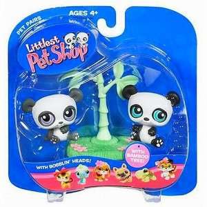  Littlest Pet Shop Pet Pairs Twin Panda Bears Toys & Games