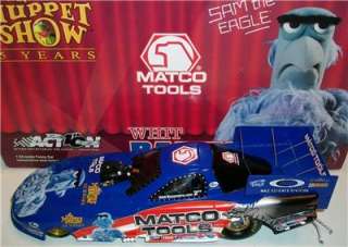 24 2002 WHIT BAZEMORE MATCO TOOLS / MUPPETS FUNNY CAR  