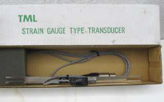 TML Strain Gauge Type Displacement Transducer PI 2 200  