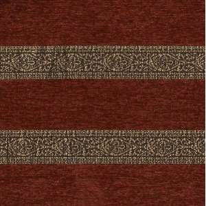   Shiraz Stripe Burgundy Fabric By The Yard Arts, Crafts & Sewing