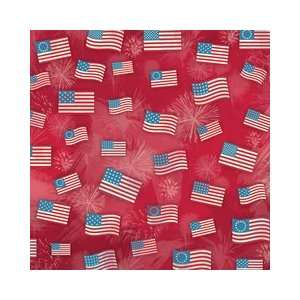    Patriotic Paper 12X12 Freedom Flags Arts, Crafts & Sewing