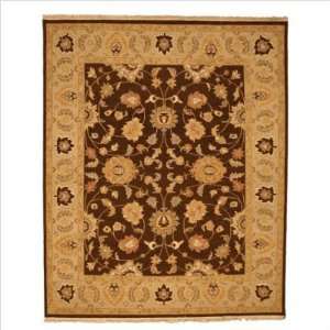   Woven Wool Brown Soumak Oriental Rug Size 10 x 8